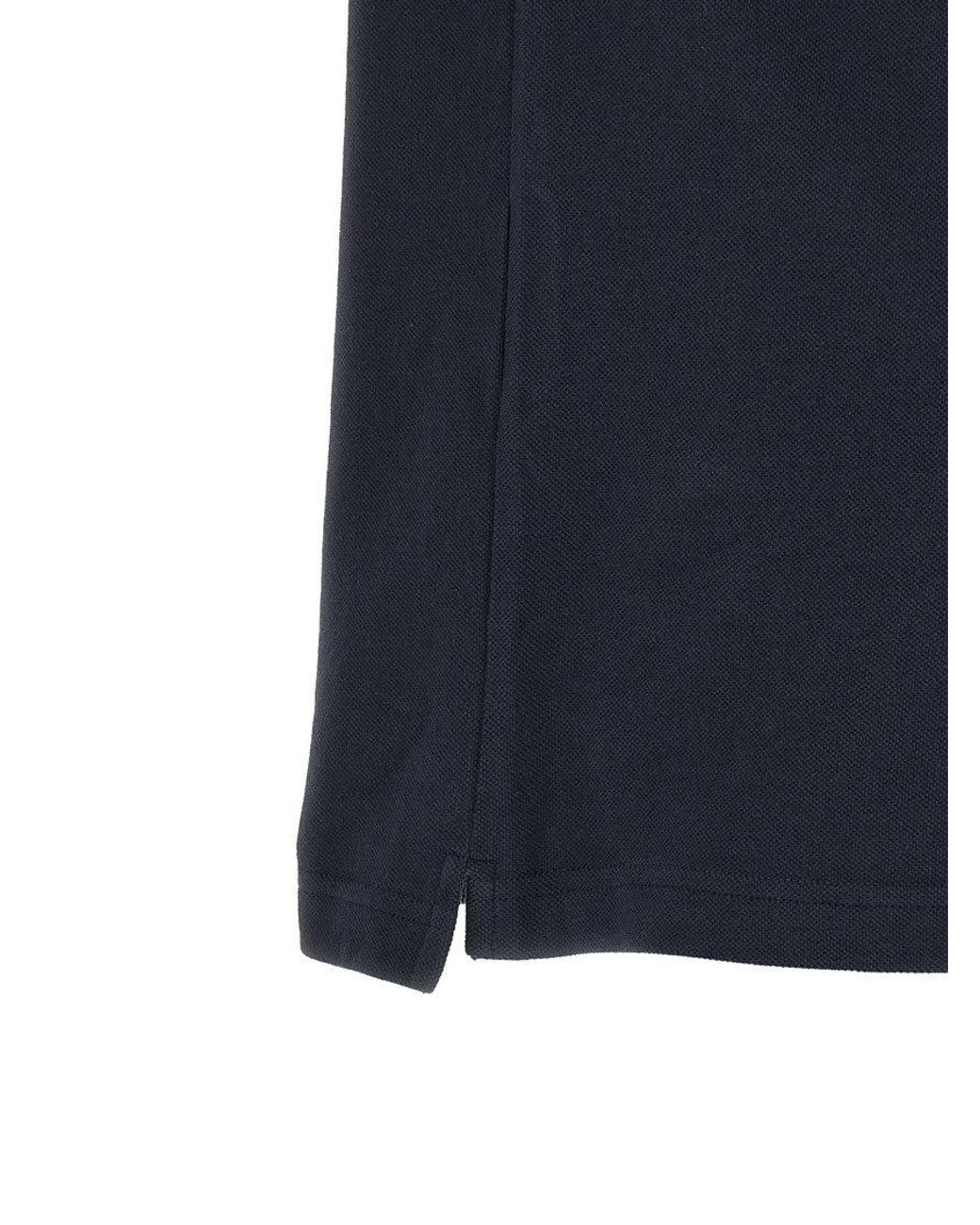 Etro Blue 'Pegaso' Polo Shirt for men