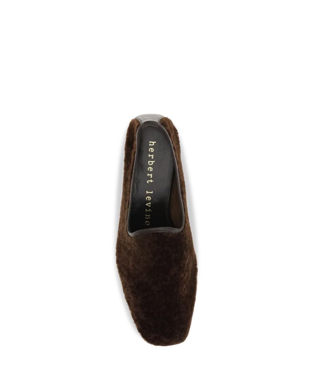 Herbert Levine Black Suede Loafers