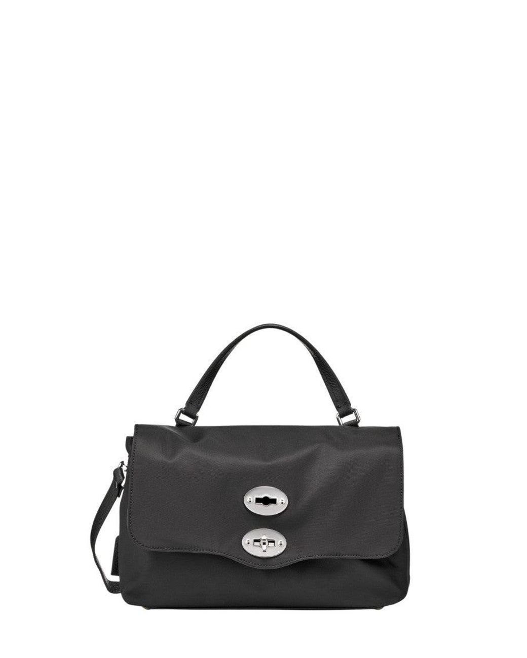Zanellato Black Postina Small Satchel