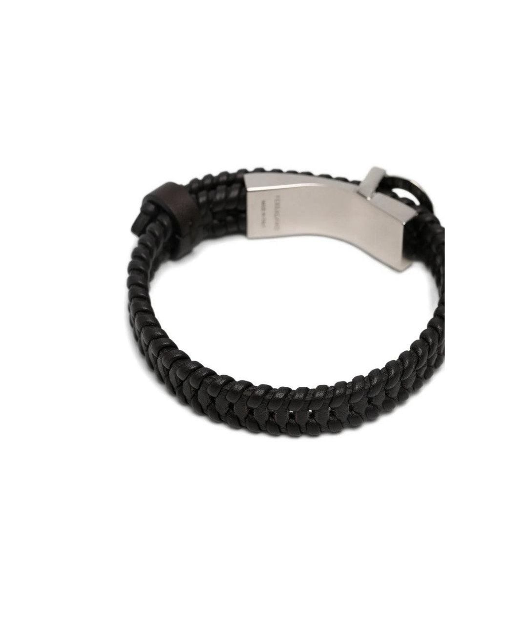Ferragamo Black Bracelets for men