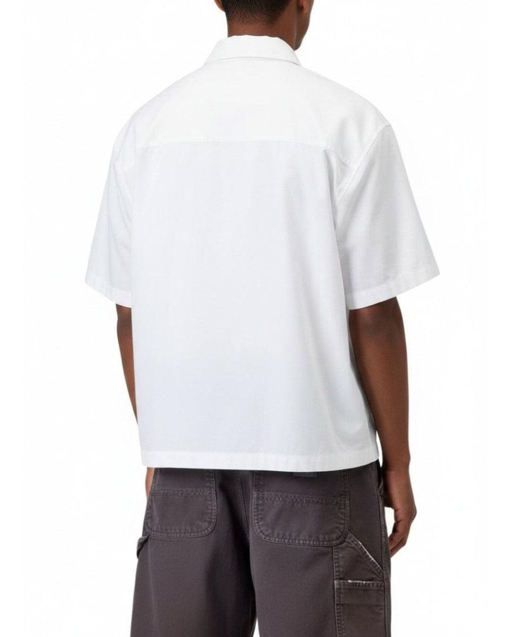 Carhartt White Regular Logo Shirt for men