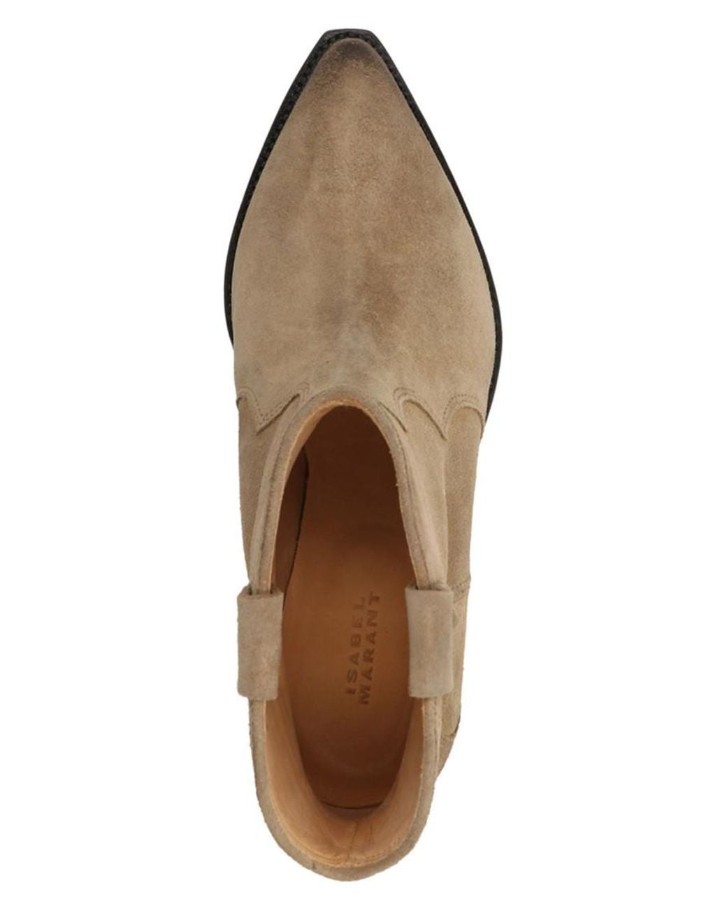 Isabel Marant Brown Solid Dewina Boots