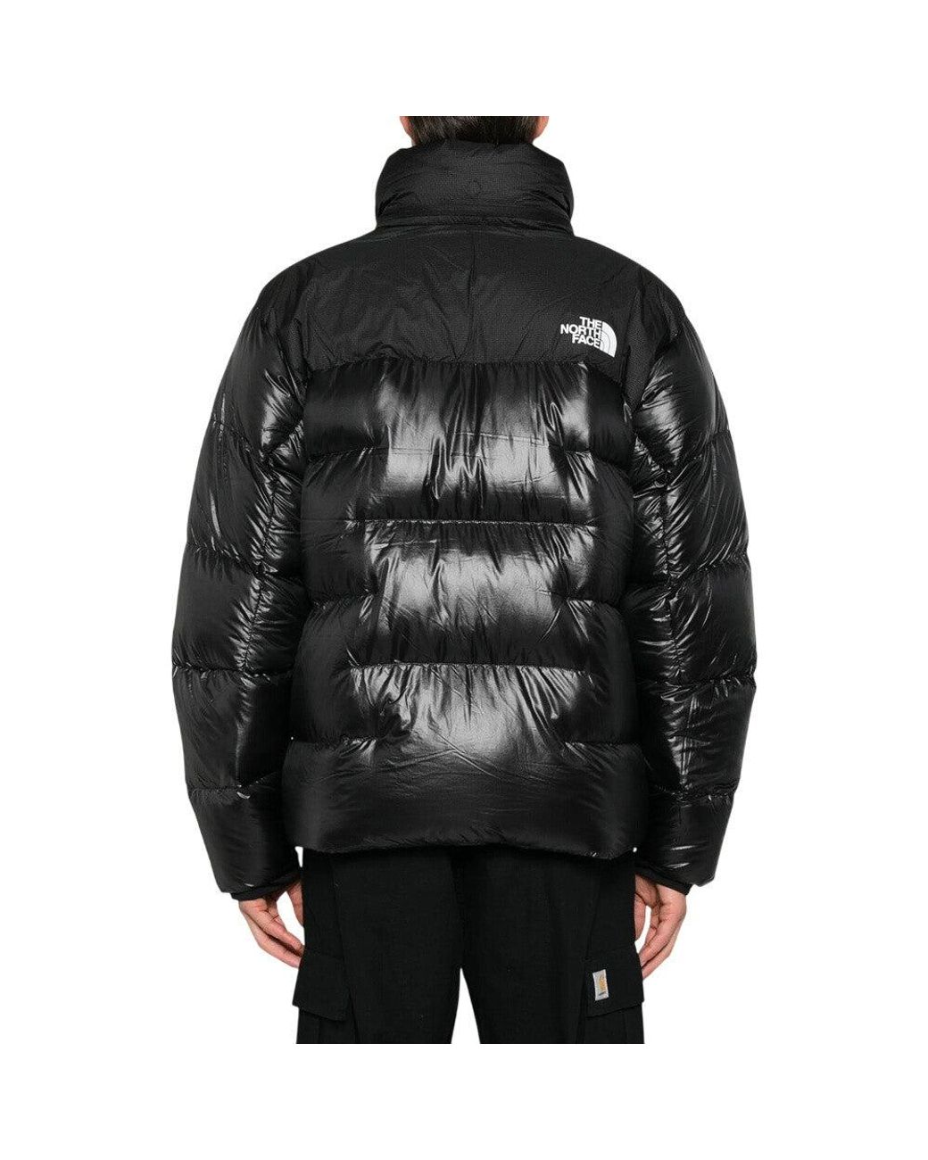 The North Face Black Quilted Logo Jacket for men