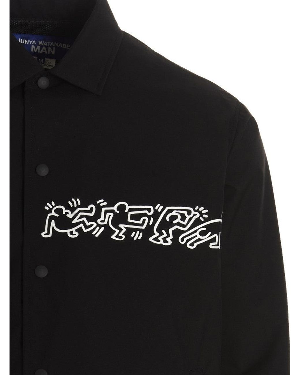 Junya Watanabe Black 'Keith Haring' Jacket for men