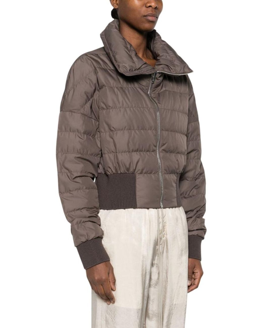 Moncler Brown Nylon Blouson Jacket