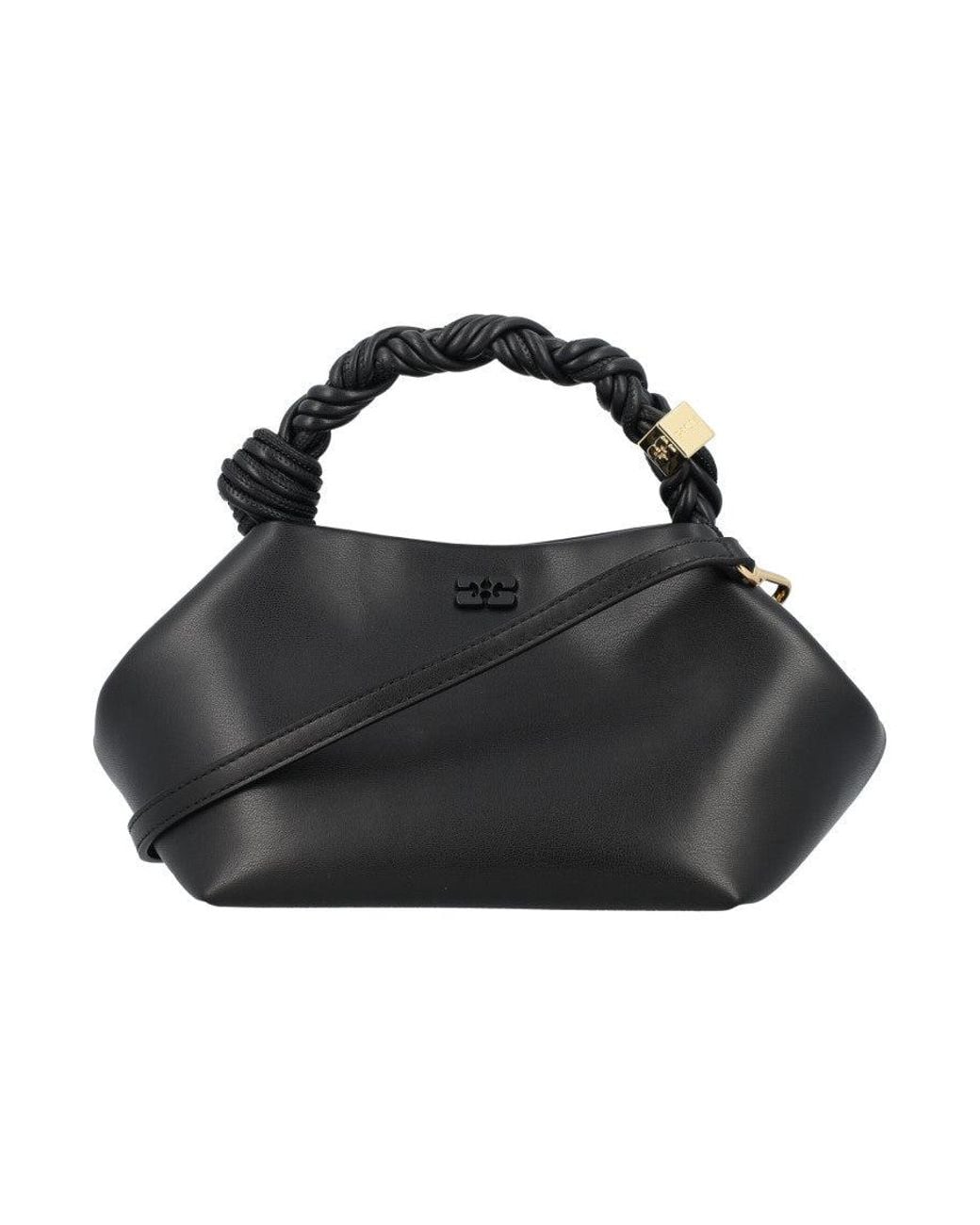 Ganni Black Bou Shoulder Bag