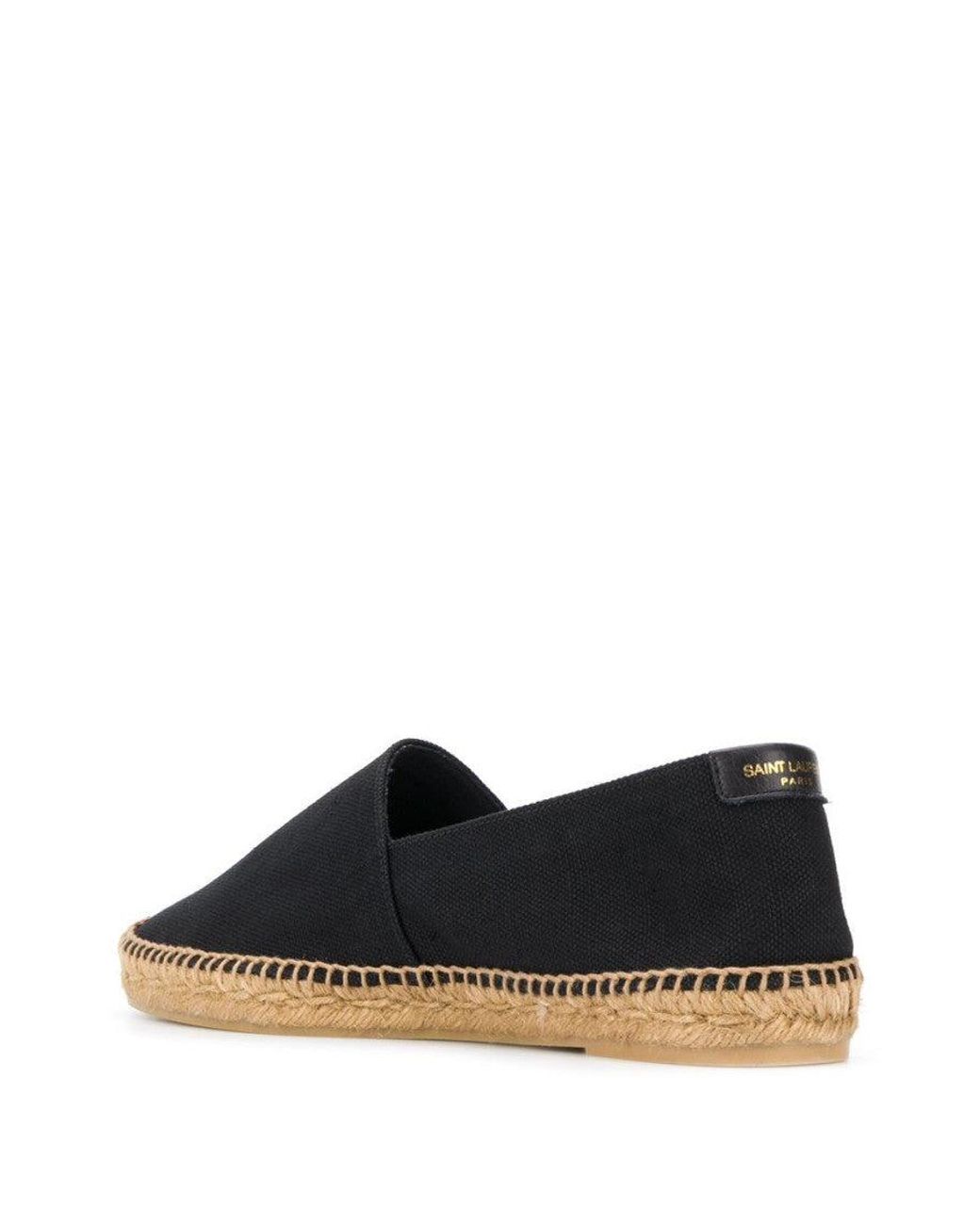 Saint Laurent Blue Signature Canvas Espadrilles for men