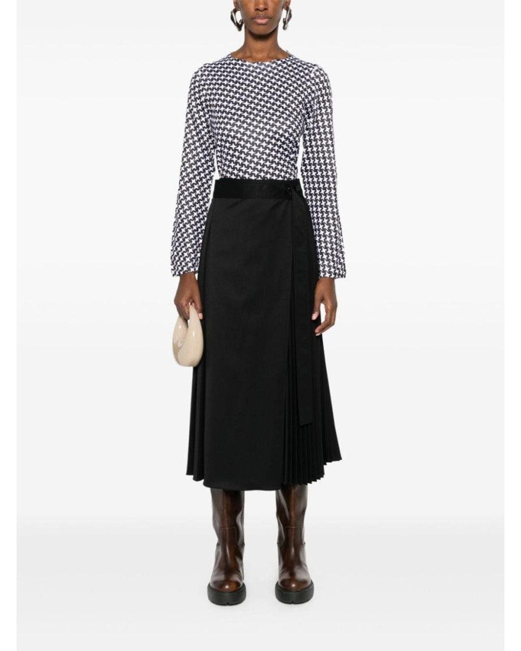 Comme des Garçons Black Star-Print Knitted T-Shirt