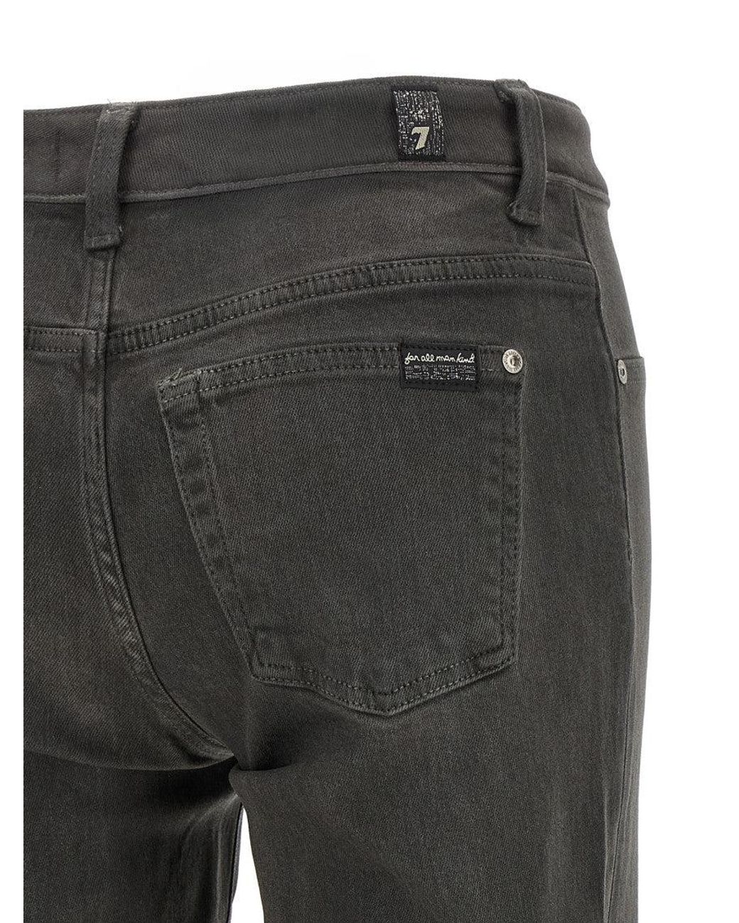 7 For All Mankind Gray Straigth 'Calie' Jeans