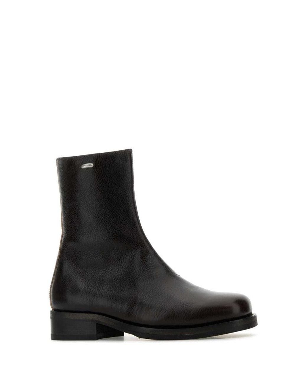 Our Legacy Black Dark Leather Boots for men