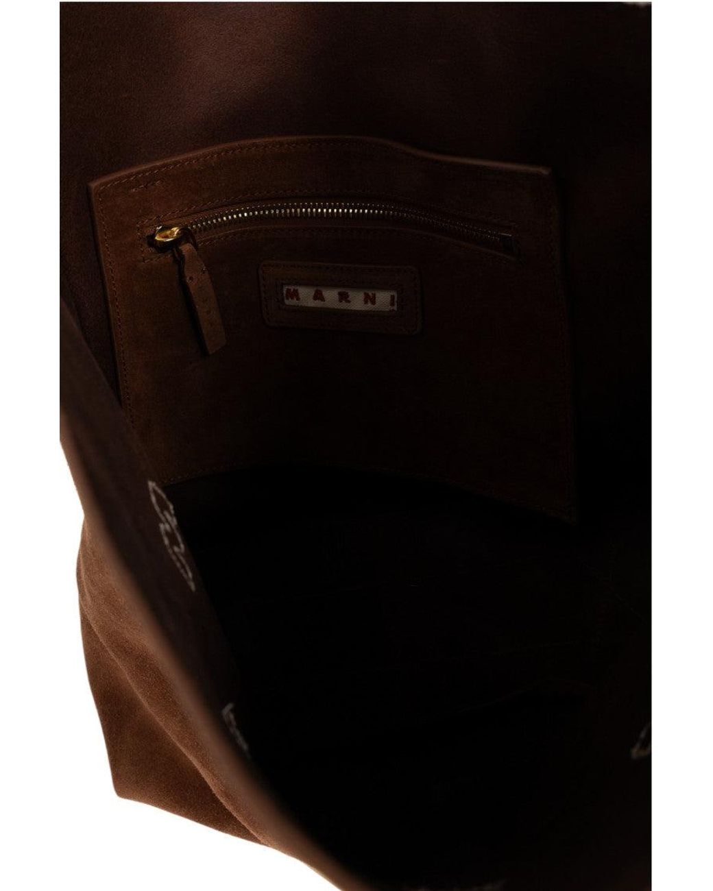 Marni Brown Museo Small Hobo