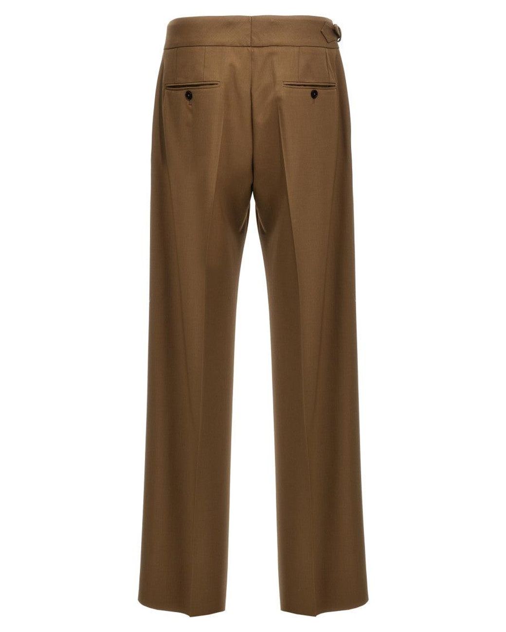 Dolce & Gabbana Brown Tailored Trousers for men