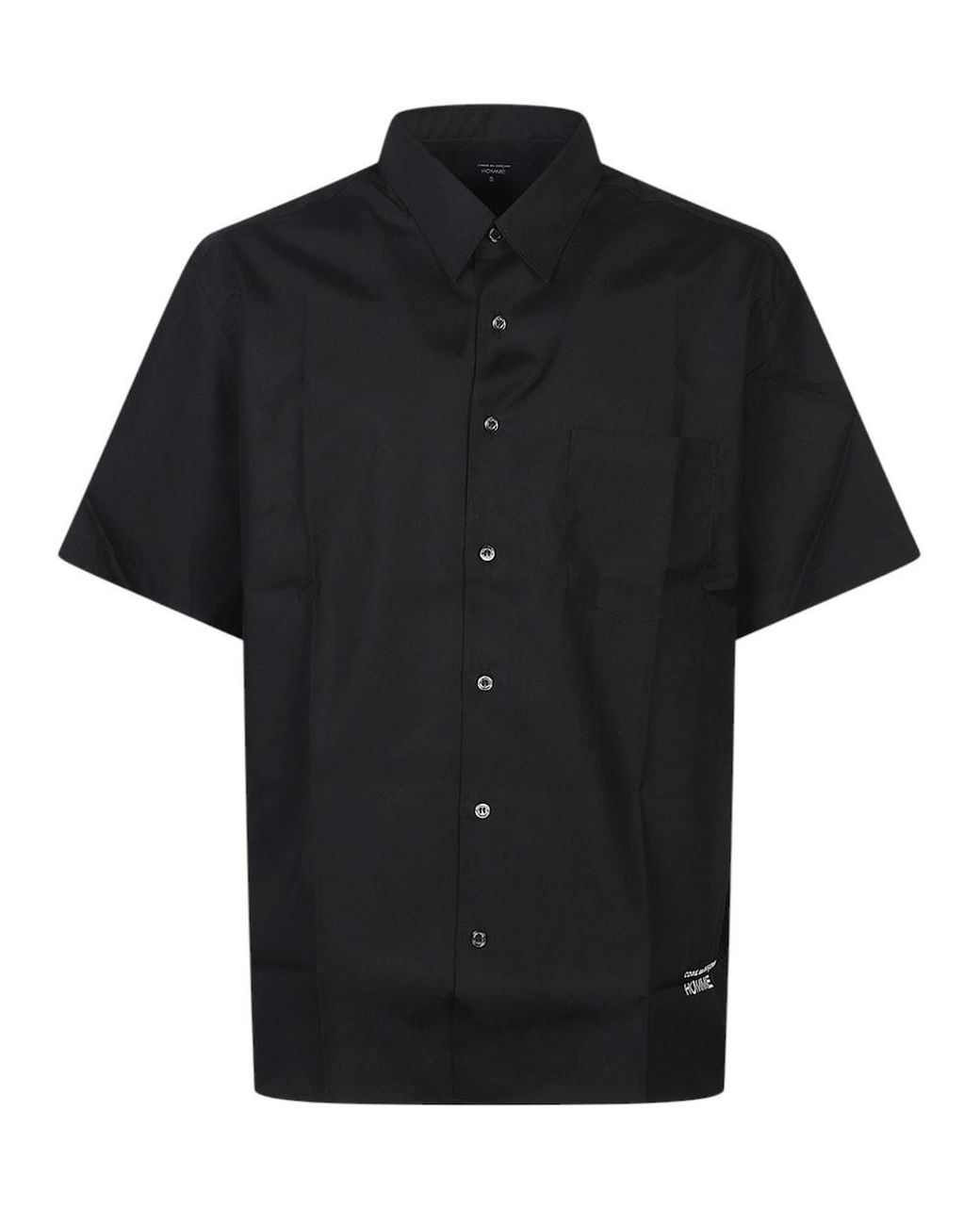 Comme des Garçons Black Relaxed Solid Shirt for men