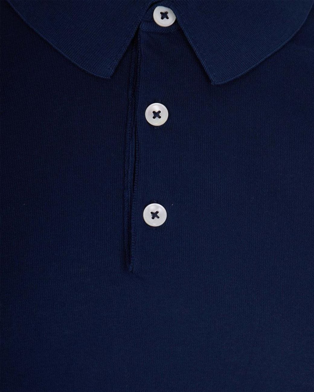Eleventy Blue Regular Polo for men