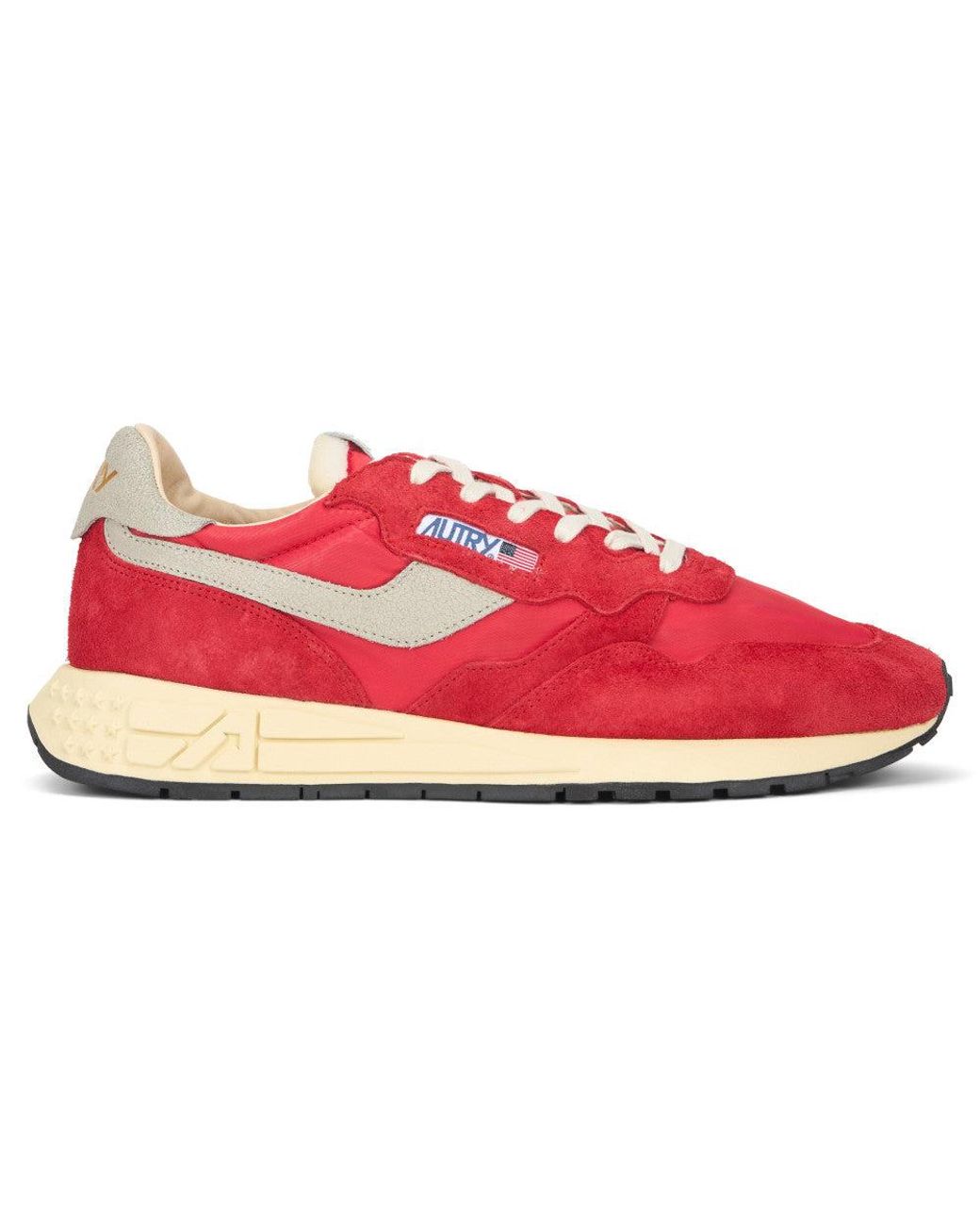 Autry Red Sneakers Reelwind Low-Top for men