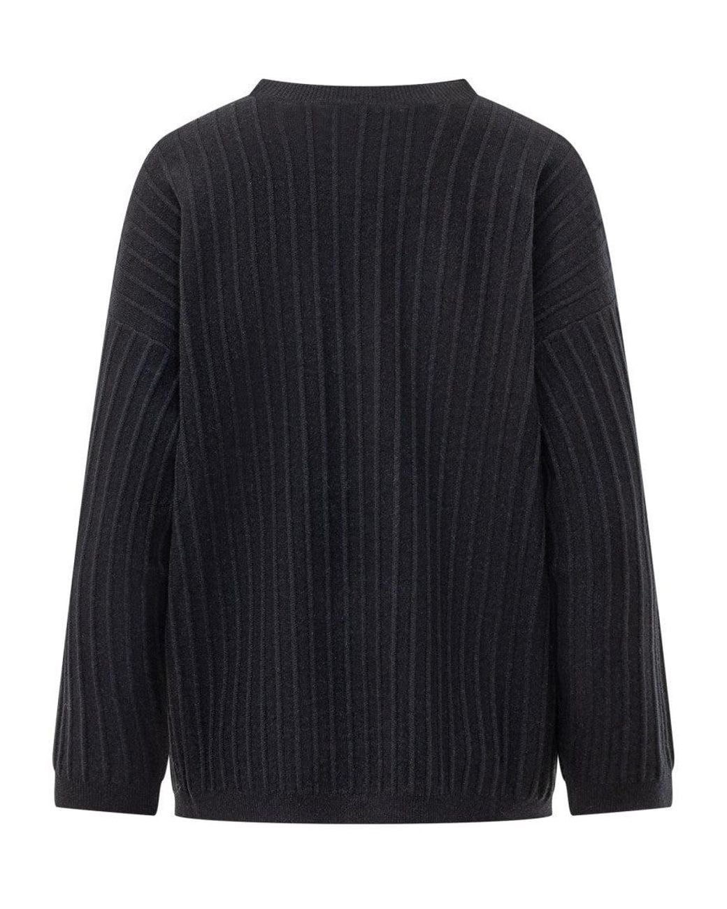 Fabiana Filippi Blue Elegant Knit Sweater