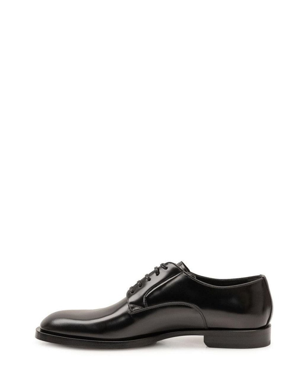 Dolce & Gabbana White Derby Lace Ups Shoes for men