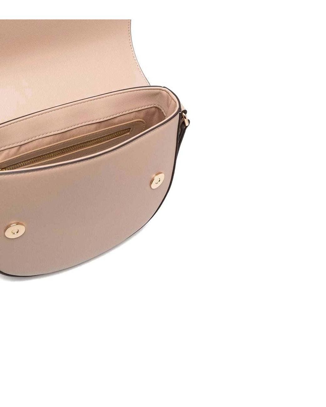 Love Moschino Pink Natural Heart Plaque Small Crossbody Bag