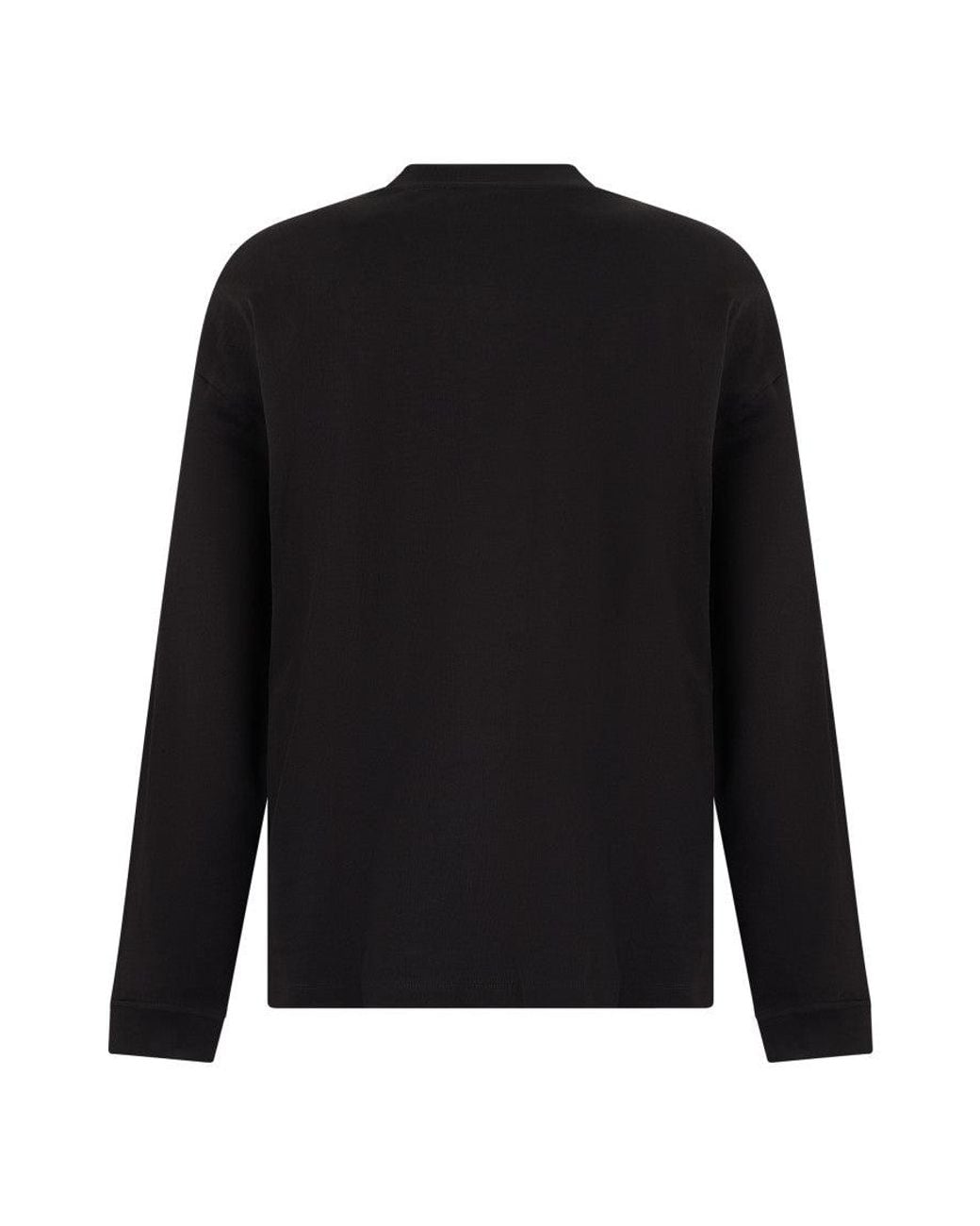 HUGO Black Crew Neck T-Shirt for men