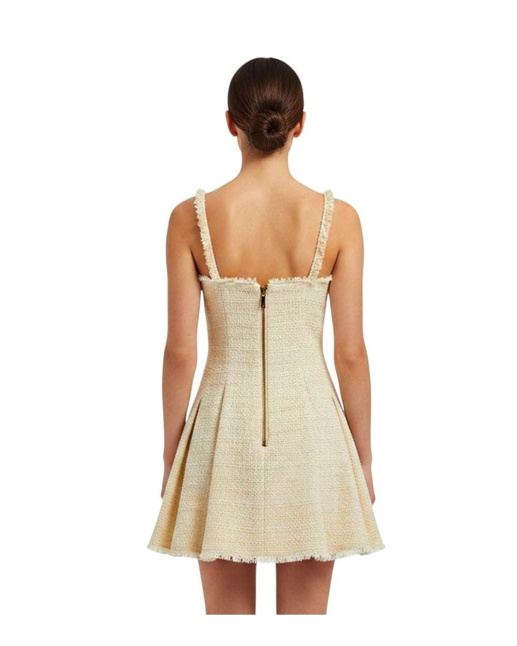 Balmain Natural Conchiglie Dress