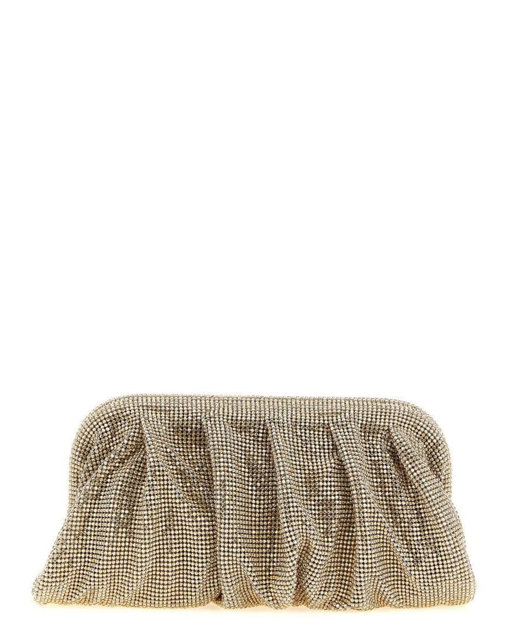 Benedetta Bruzziches Gray Tone Venus Clutch
