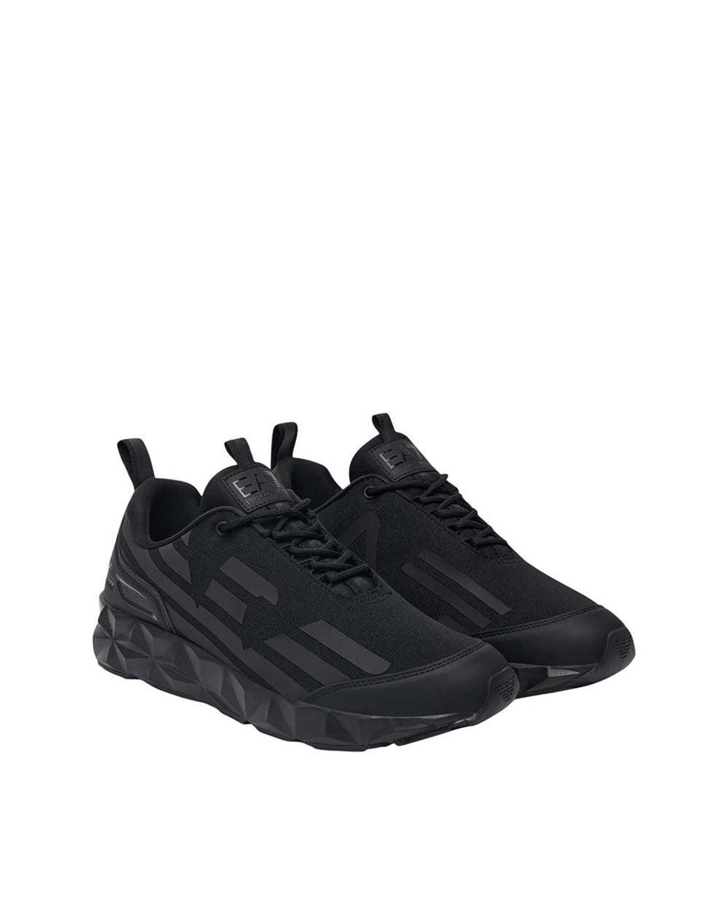EA7 Blue Logo Ultimate Sneakers for men
