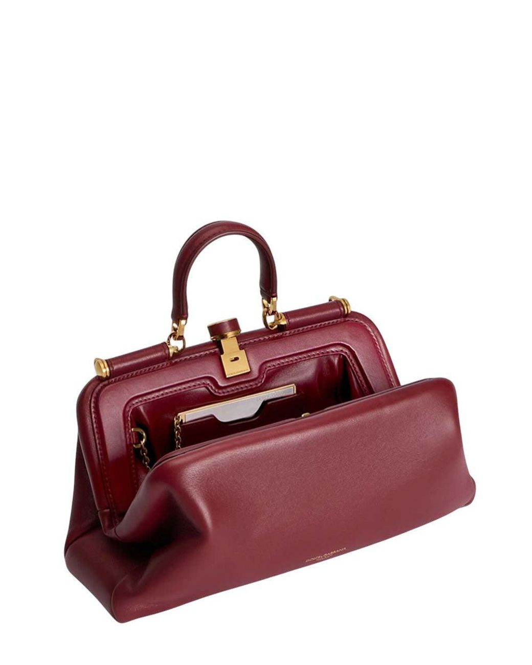 Dolce & Gabbana Purple Grandma Medium Satchel