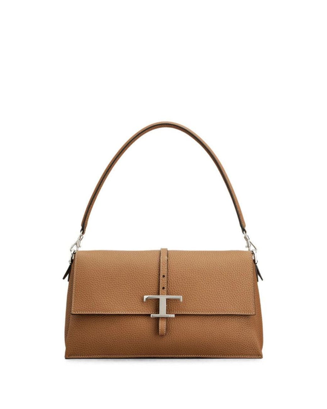 Tod's Metallic T Timeless Small Shoulder Bag