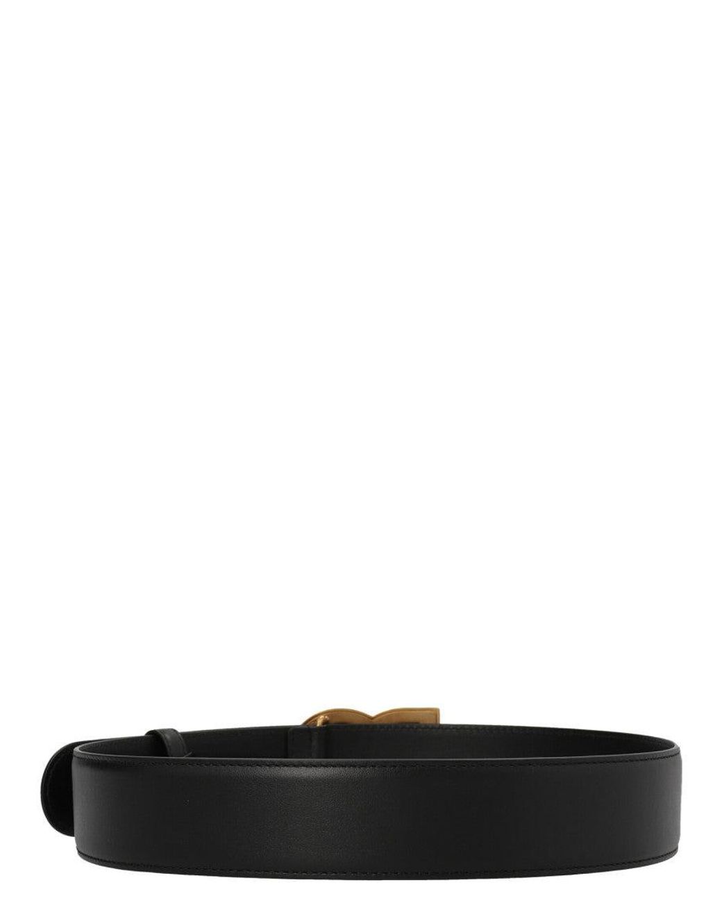 Dolce & Gabbana White Embellished Buckle Belt