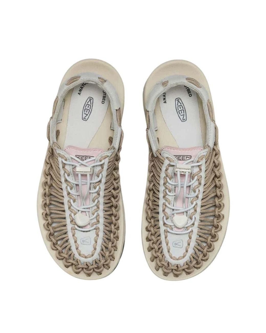 Keen White Logo Sandals