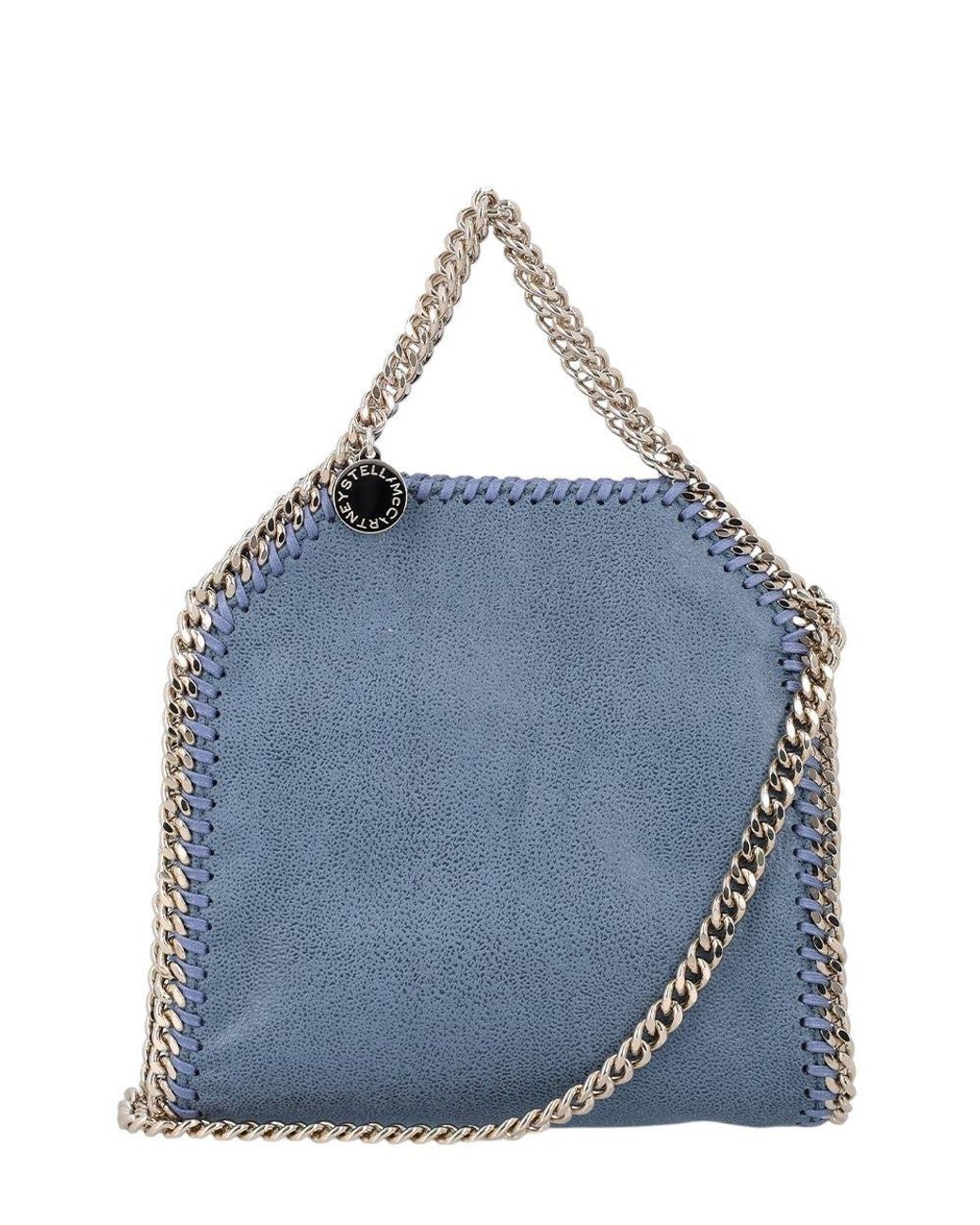 Stella McCartney Blue Falabella Tiny Tote