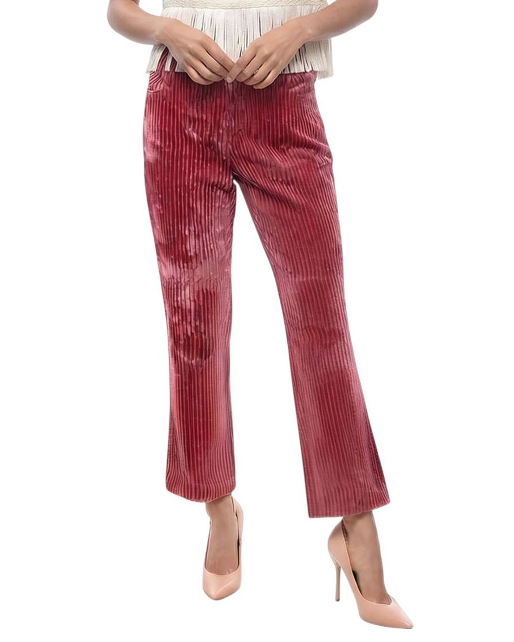 Isabel Marant Flared Flat Front Pants