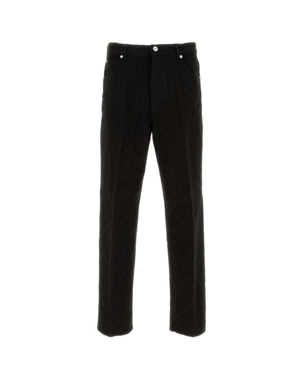 Ferragamo Black Cotton Pant for men