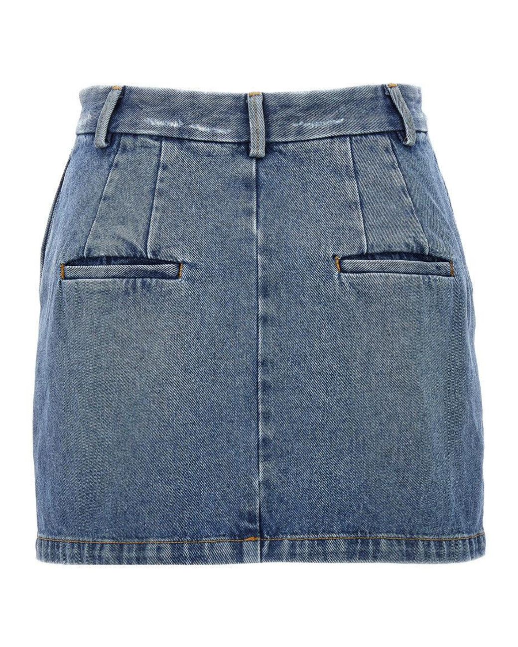ARMARIUM Blue Lula Mini Skirt