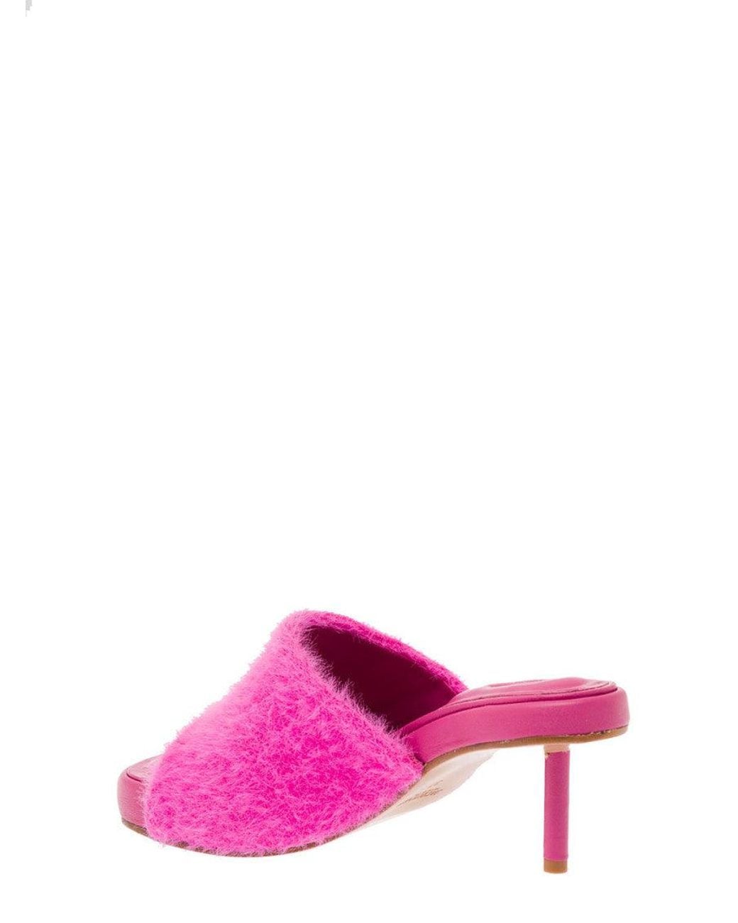 Jacquemus Pink Slip On Heels