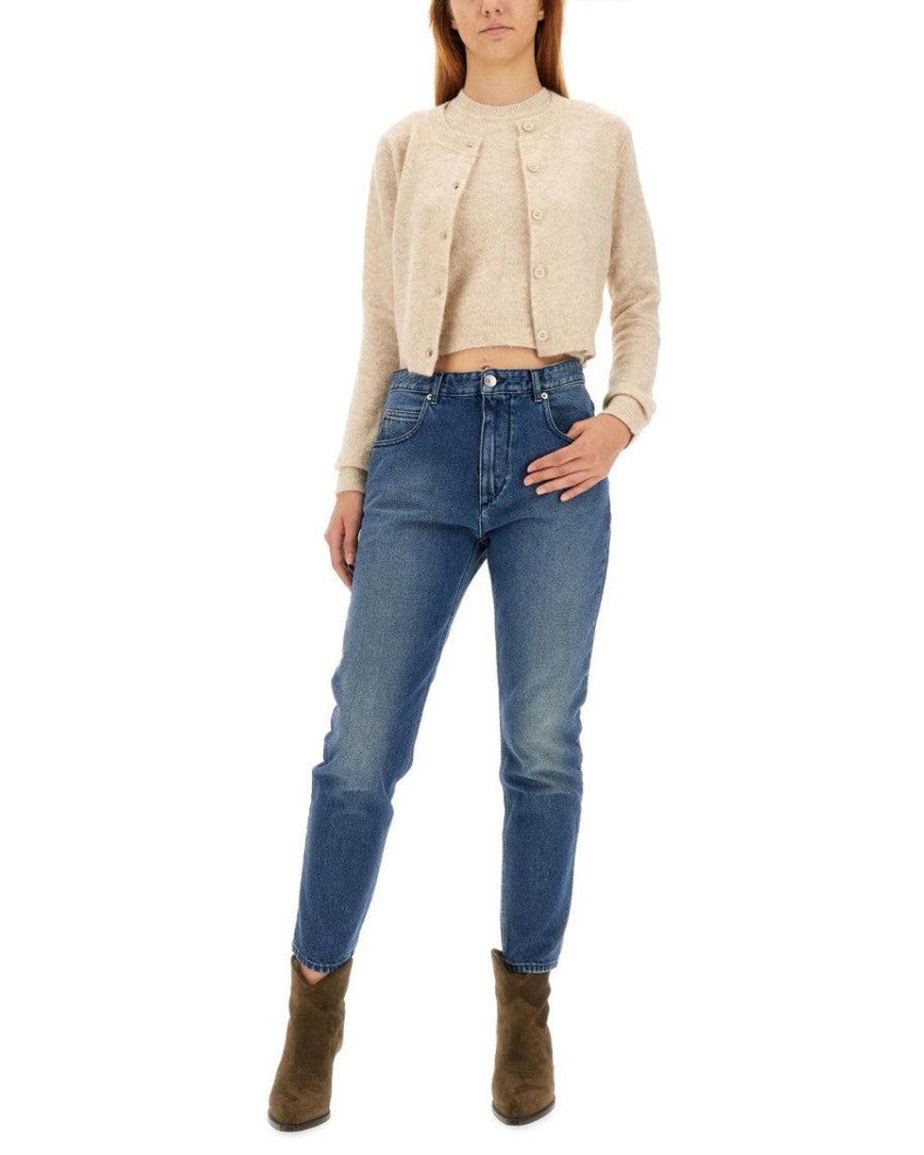 Isabel Marant Blue Amenita Cardigan