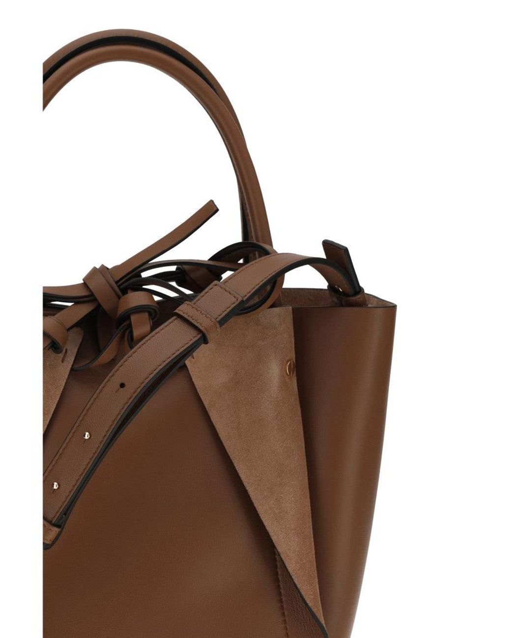 Gabriela Hearst Brown Marija Small Tote