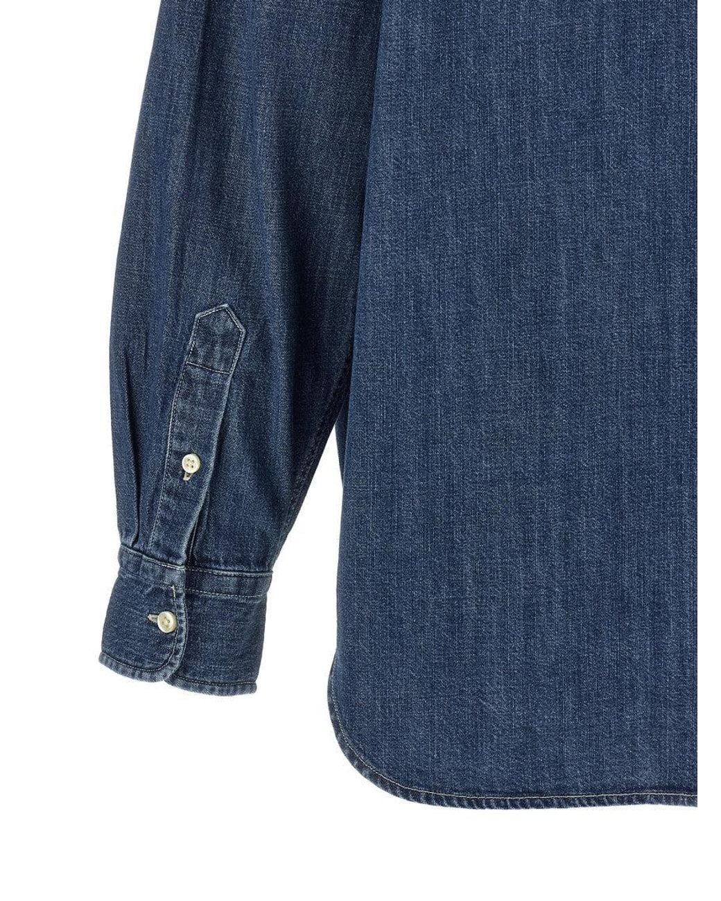 Polo Ralph Lauren Blue Relaxed Logo Shirt