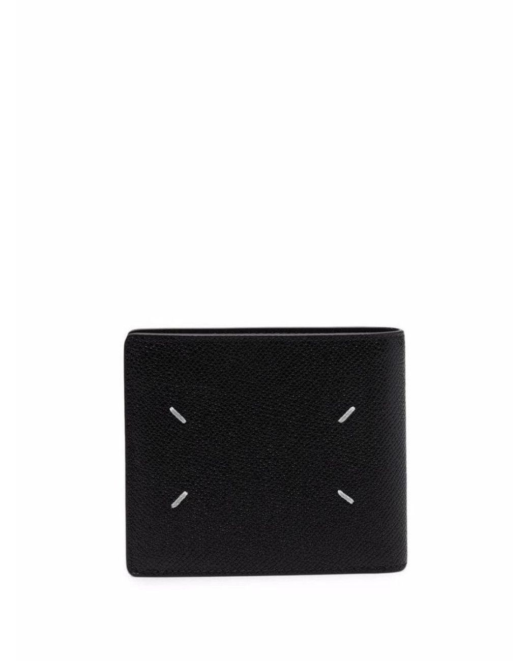 Maison Margiela Black Signature Wallet for men