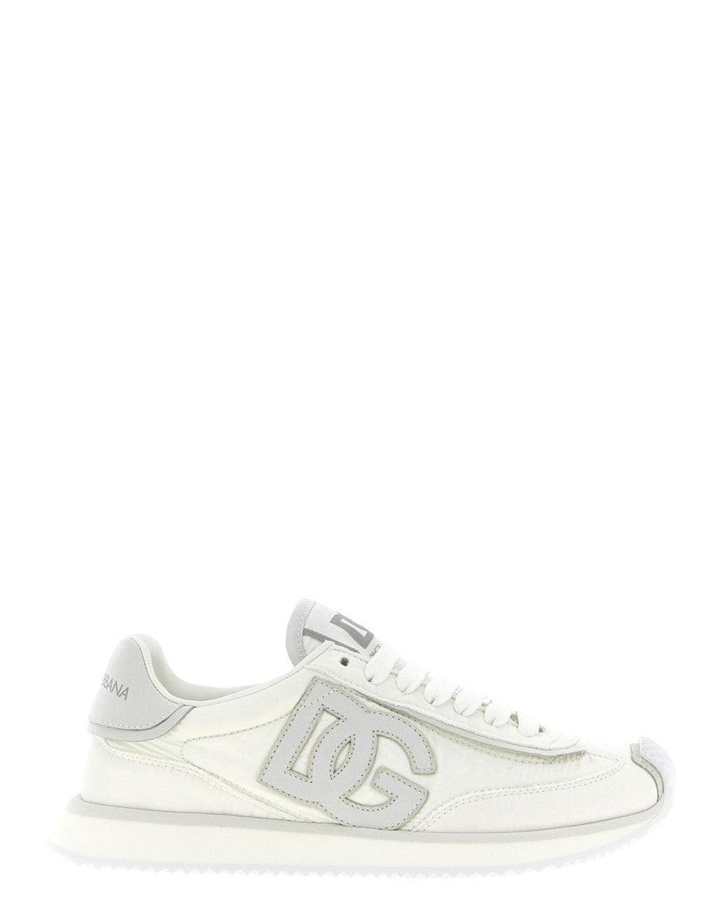 Dolce & Gabbana White Logo Sneakers