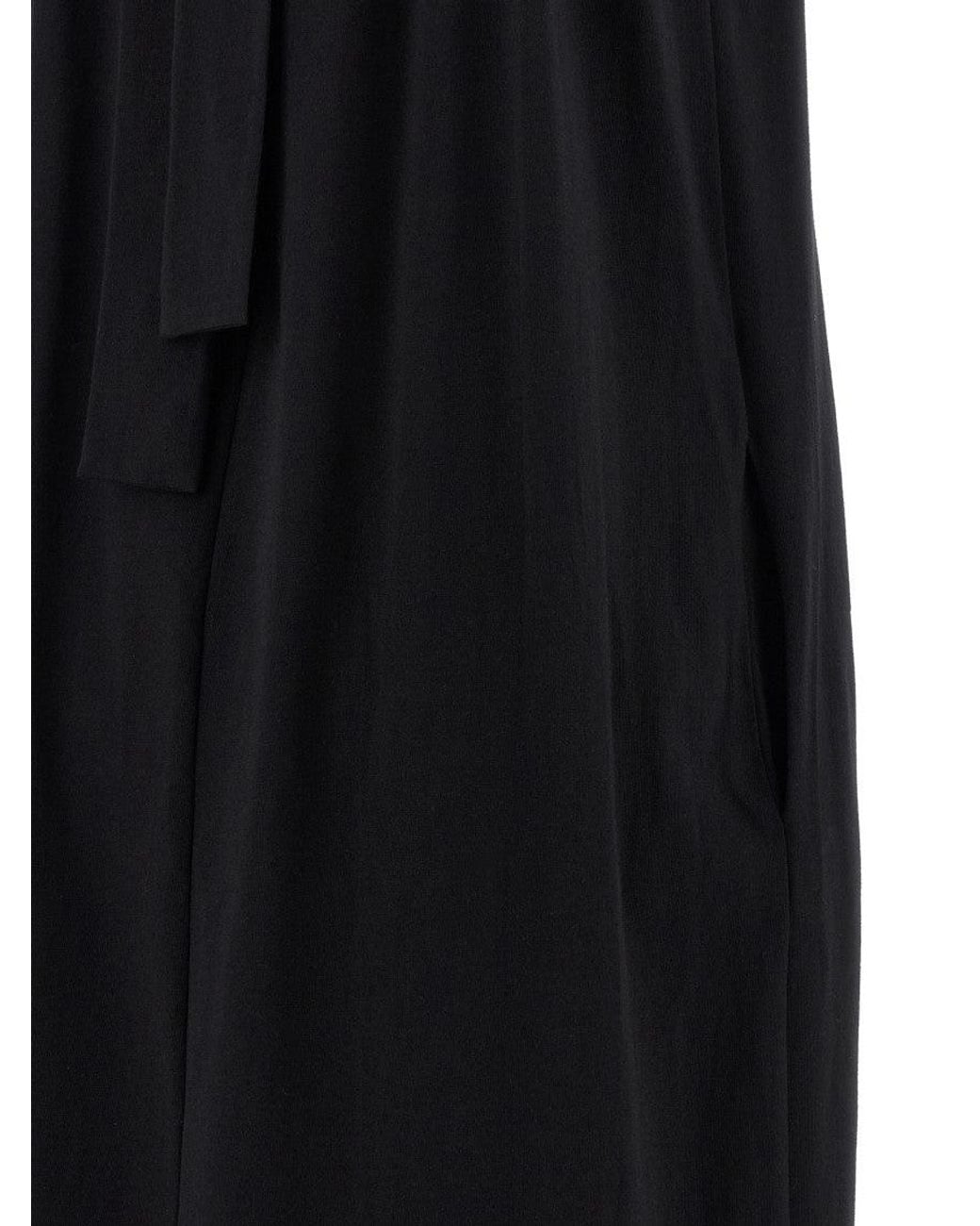 Nude Black 'Floor Lenght' Dress