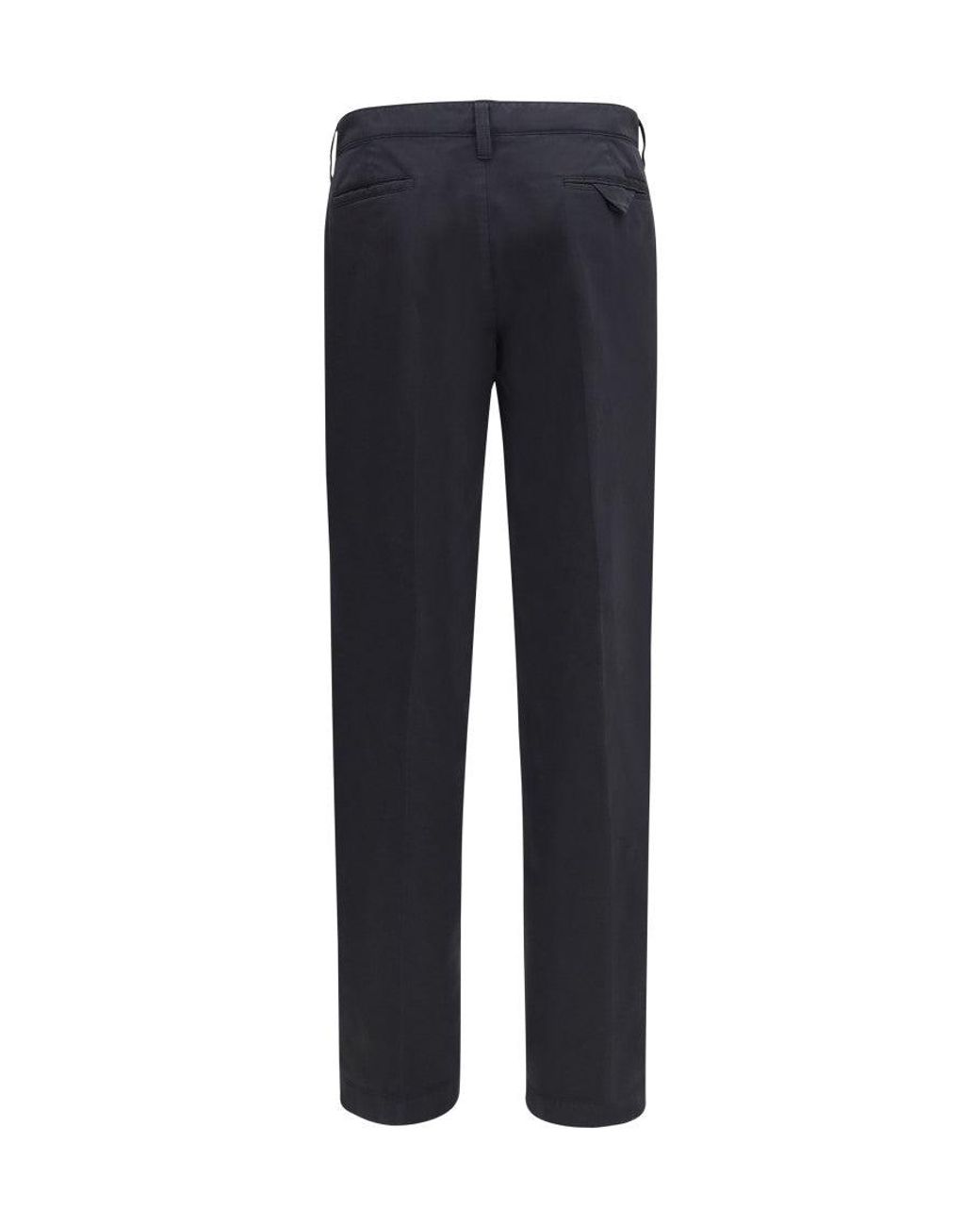 Prada Blue Dark Tailored Pants for men