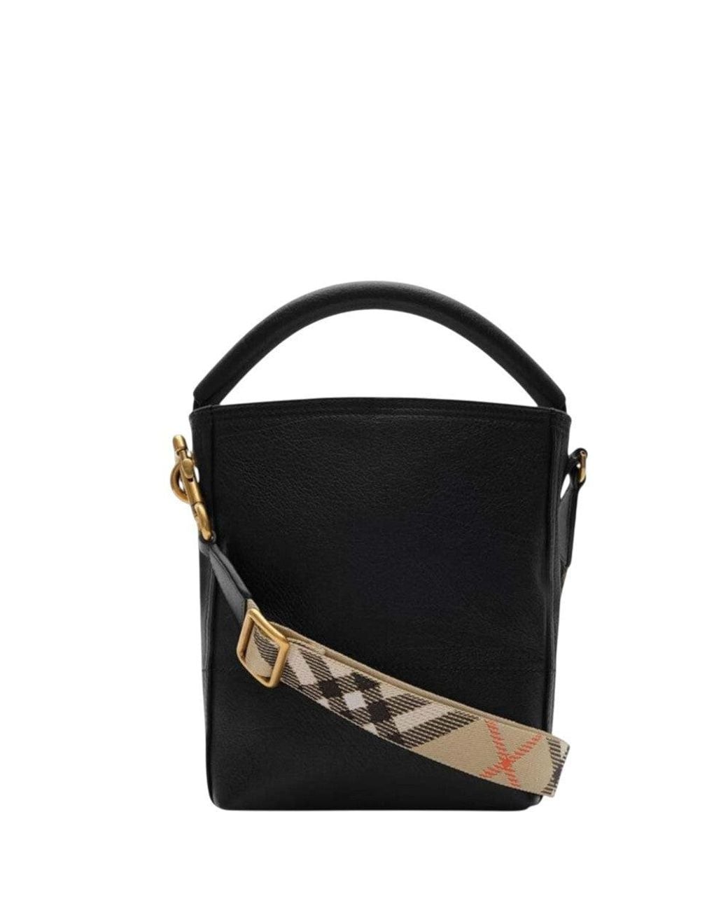 Burberry Black B Clip Mini Bucket Bag