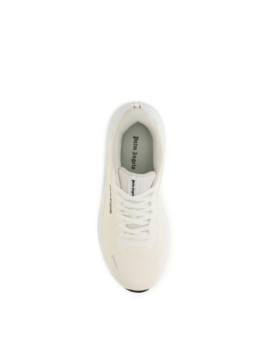 Palm Angels White Off Perforated Sunset Sneakers for men
