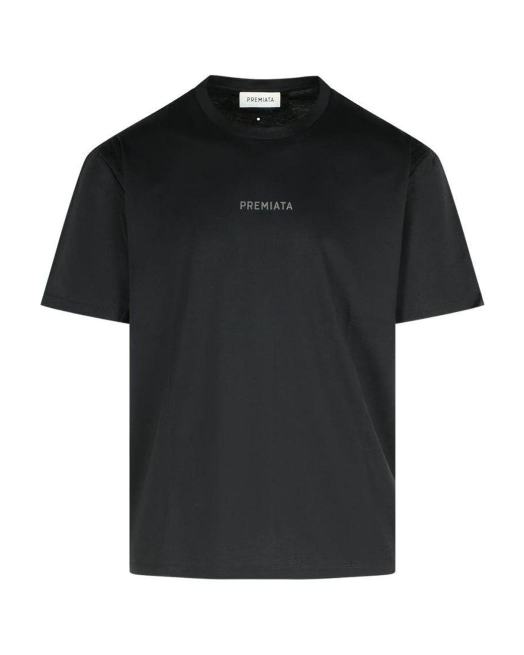 Premiata Black Crew Neck T-Shirt for men