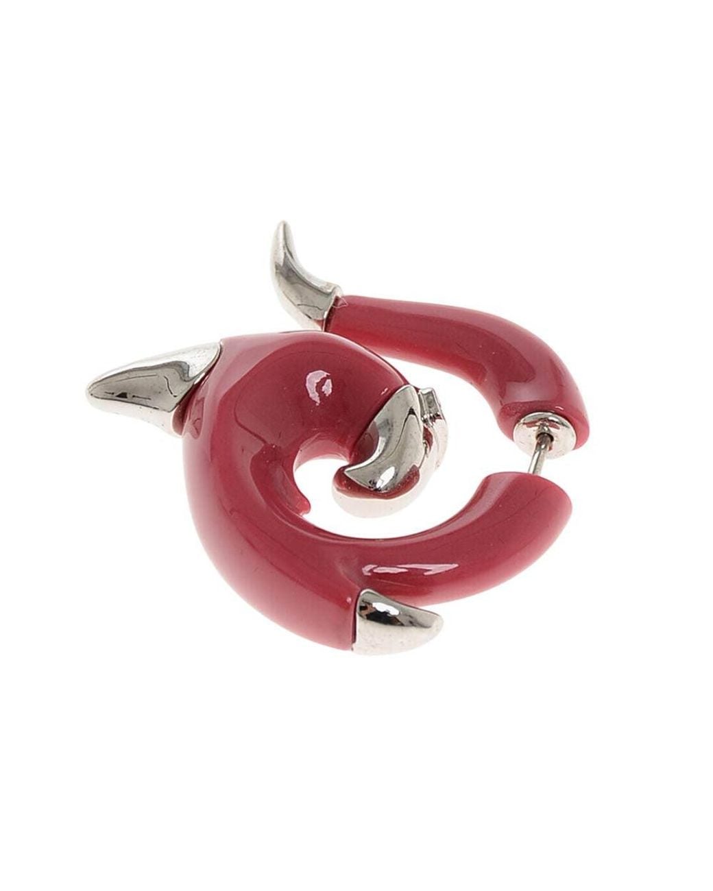 DSquared² Pink Flames Single Earring