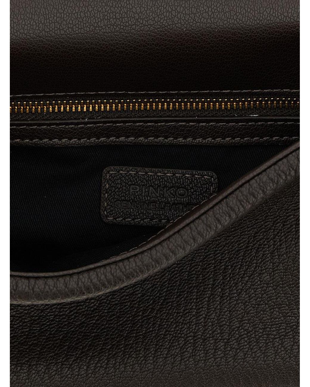 Pinko Black 'Love Bag' Crossbody Bag