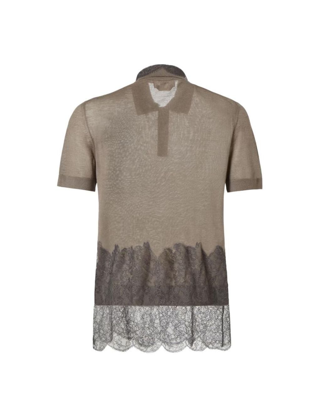 Fendi Gray Polo for men
