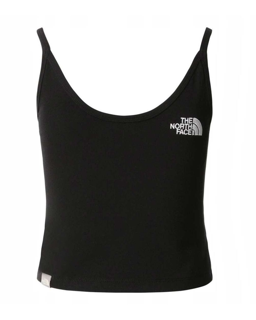 The North Face Black Logo Scoop Neck Top