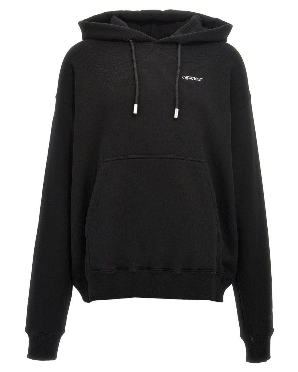 Off-White c/o Virgil Abloh Blackwhite 'Windy Arrow Skate' Hoodie for men